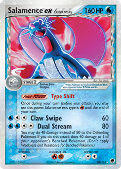 Salamence ex δ — Dragon Frontiers