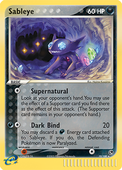 Sableye — Sandstorm