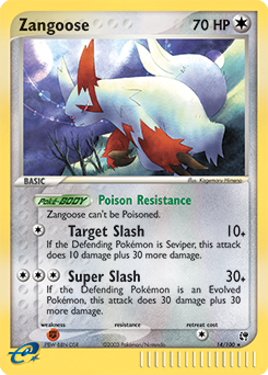 Zangoose — Sandstorm