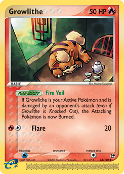Growlithe — Sandstorm