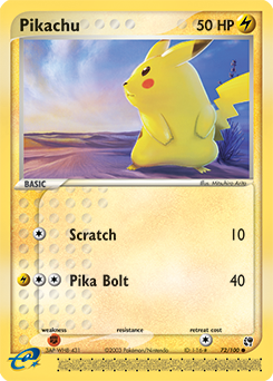Pikachu — Sandstorm