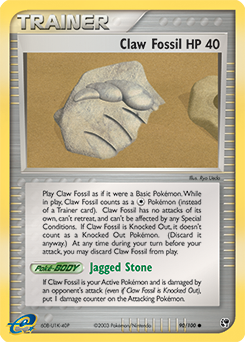 Claw Fossil — Sandstorm