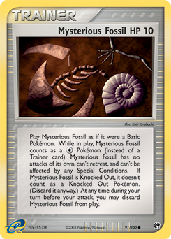 Mysterious Fossil — Sandstorm