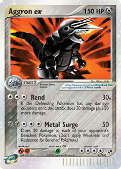 Aggron ex — Sandstorm