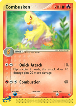 Combusken — Dragon