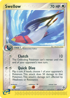 Swellow — Dragon