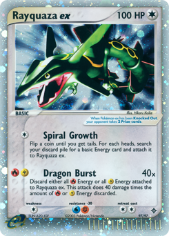 Rayquaza ex — Dragon