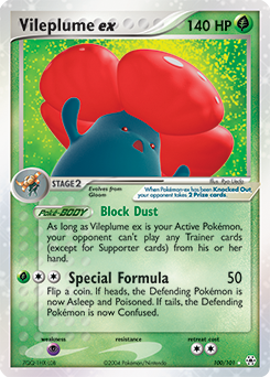 Vileplume ex — Hidden Legends