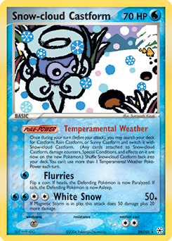 Snow-cloud Castform — Hidden Legends