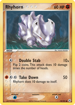 Rhyhorn — Hidden Legends