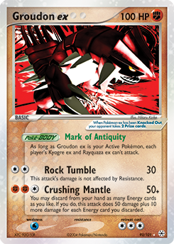 Groudon ex — Hidden Legends
