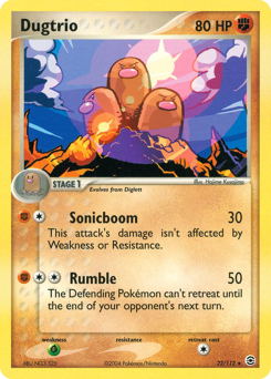 Dugtrio — FireRed & LeafGreen
