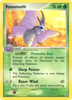 Venomoth — FireRed & LeafGreen