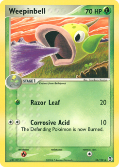 Weepinbell — FireRed & LeafGreen