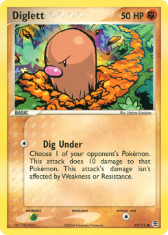 Diglett — FireRed & LeafGreen