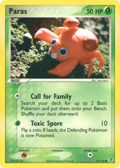 Paras — FireRed & LeafGreen