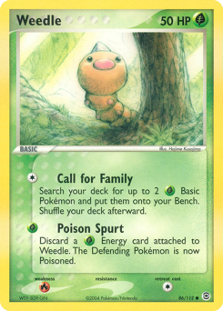 Weedle — FireRed & LeafGreen