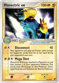 Manectric ex — Deoxys
