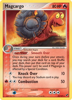 Magcargo — Deoxys
