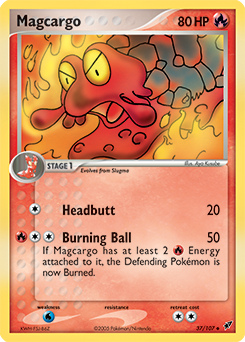 Magcargo — Deoxys