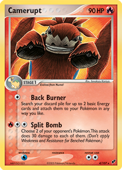 Camerupt — Deoxys
