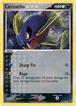 Carvanha — Deoxys