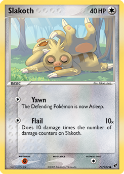Slakoth — Deoxys
