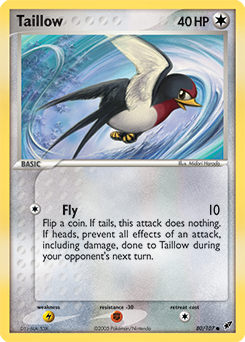 Taillow — Deoxys