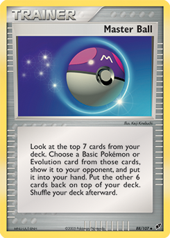 Master Ball — Deoxys