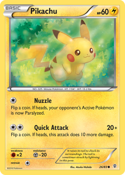 Pikachu — Generations