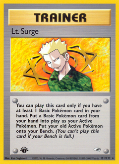 Lt. Surge — Gym Heroes