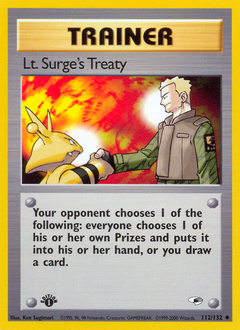 Lt. Surge's Treaty — Gym Heroes