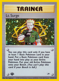 Lt. Surge — Gym Heroes