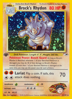 Brock's Rhydon — Gym Heroes