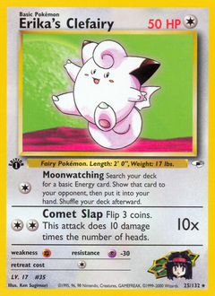 Erika's Clefairy — Gym Heroes