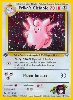 Erika's Clefable — Gym Heroes