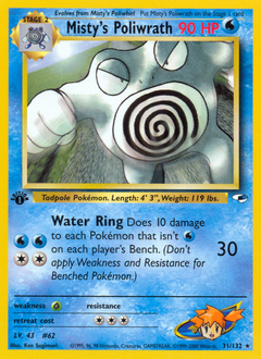 Misty's Poliwrath — Gym Heroes
