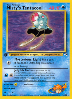 Misty's Tentacool — Gym Heroes