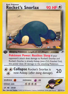 Rocket's Snorlax — Gym Heroes