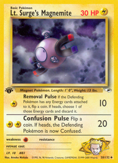 Lt. Surge's Magnemite — Gym Heroes