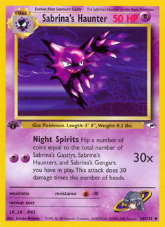 Sabrina's Haunter — Gym Heroes