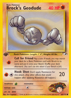 Brock's Geodude — Gym Heroes