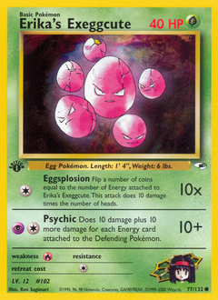 Erika's Exeggcute — Gym Heroes
