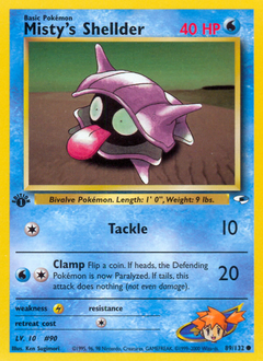 Misty's Shellder — Gym Heroes