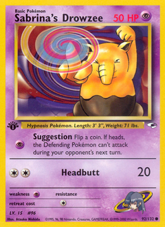 Sabrina's Drowzee — Gym Heroes