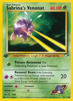 Sabrina's Venonat — Gym Heroes