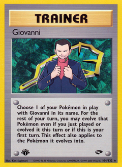 Giovanni — Gym Challenge