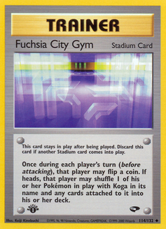 Fuchsia City Gym — Gym Challenge