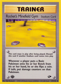 Rocket's Minefield Gym — Gym Challenge