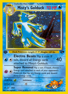 Misty's Golduck — Gym Challenge